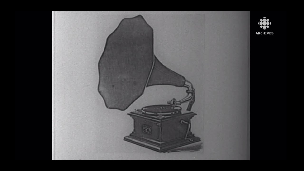 Reportage de 1961 qui raconte l'histoire du disque et du phonographe