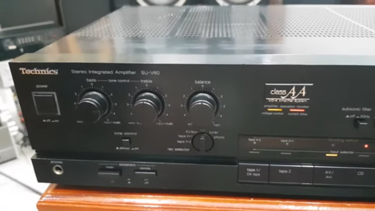 (Đã bán) Amply Technics su v60 - chạy class A cs 200w giá 2,5 triệu