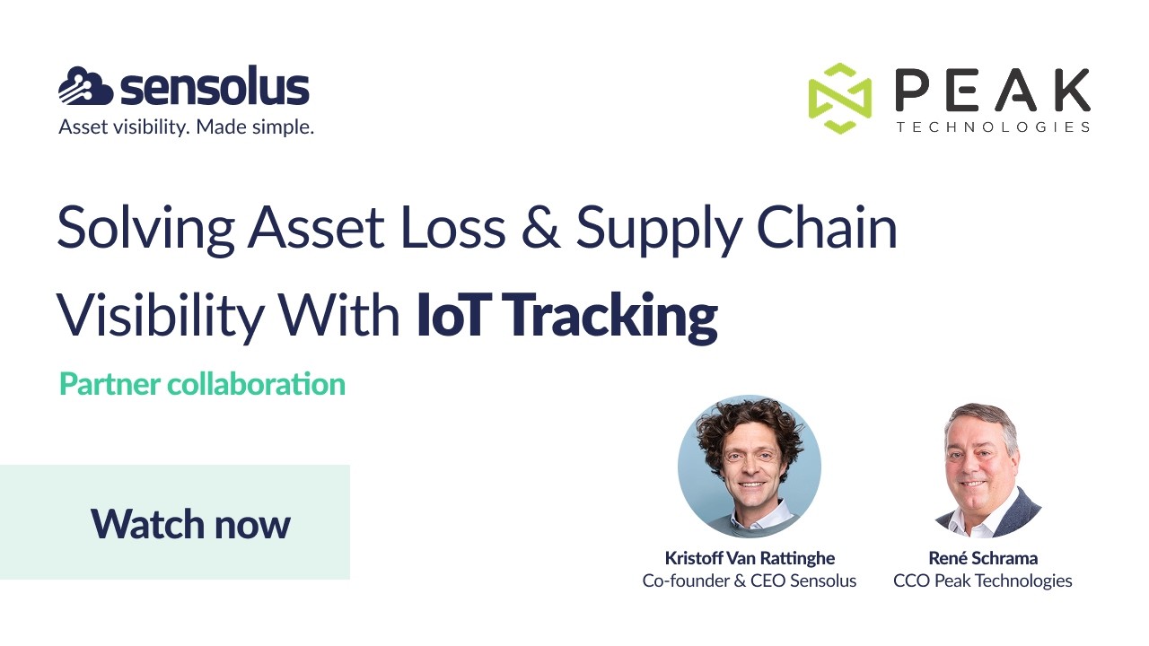 Sensolus x Peak Technologies: Solving Asset Loss & Supply Chain Visibility With IoT Tracking