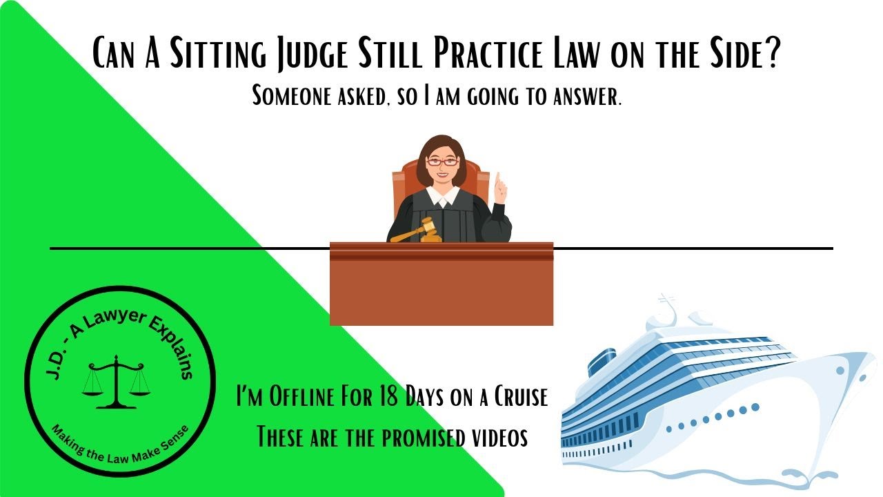 Can Judges Still Practice Law?