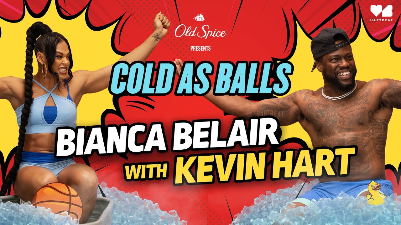 Bianca Belair Shows Why She Is The EST In The Ice Tubs With Kevin Hart | Cold as Balls | LOL Network