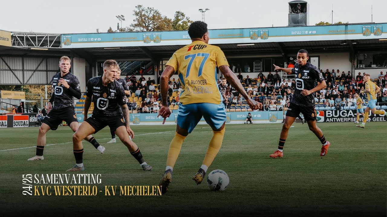 S24/25 - Speeldag 36 - Westerlo - KV Mechelen