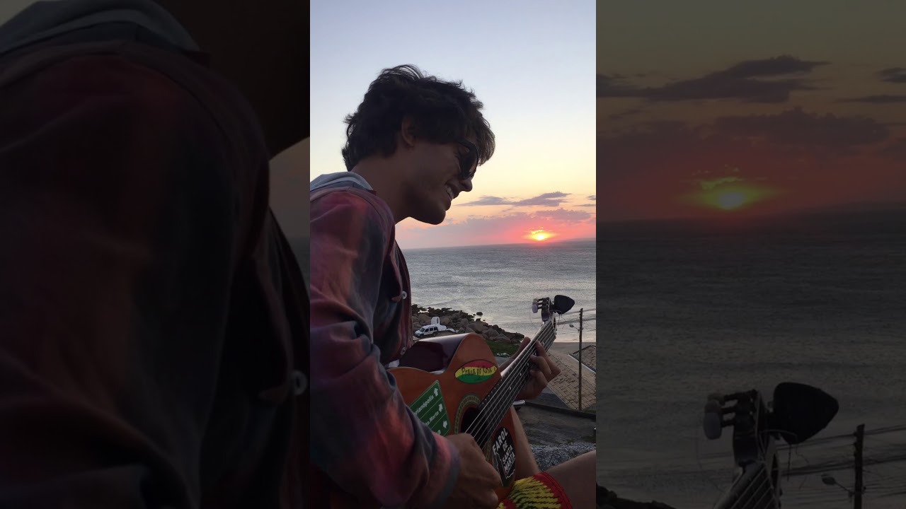 Bom dia - 3030 - GUSTAVO GIASSI (Cover) - P&ocirc;r do sol Farol de Santa Marta