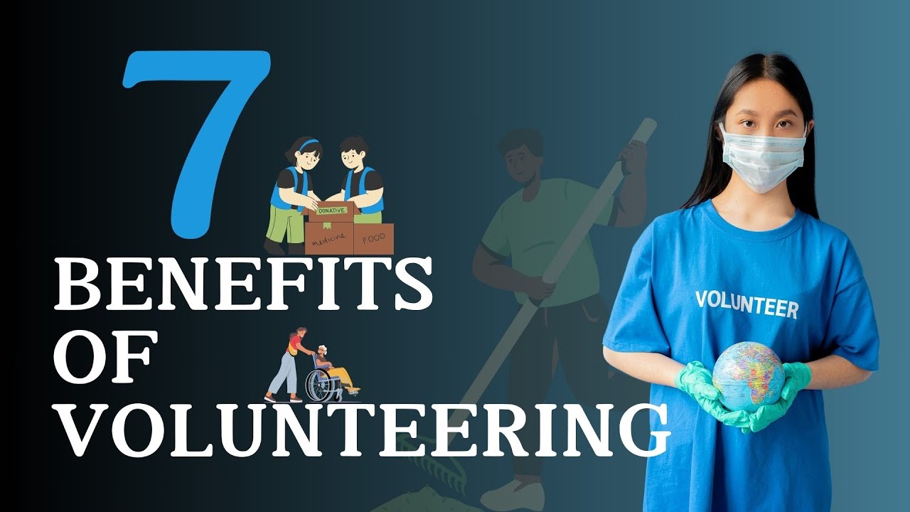 7 benefits of volunteering #volunteer #community #help #teamwork #socialwork #trending