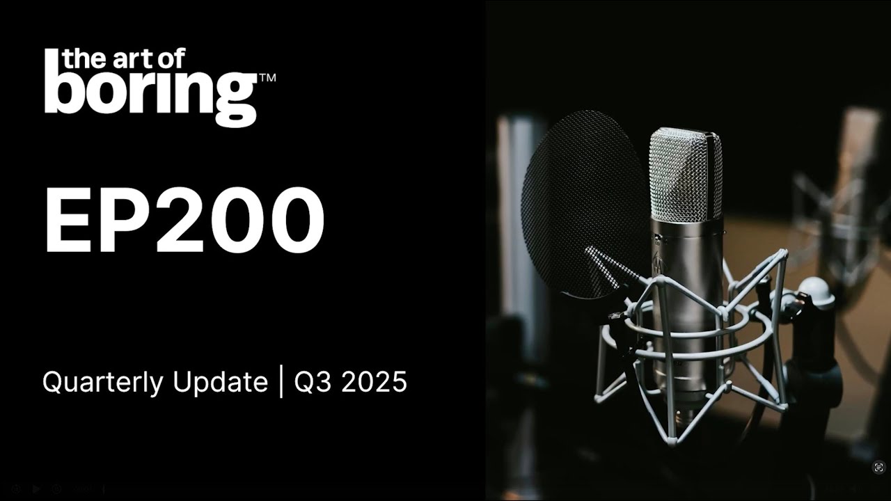Quarterly Update | Q3 2025 | EP 200