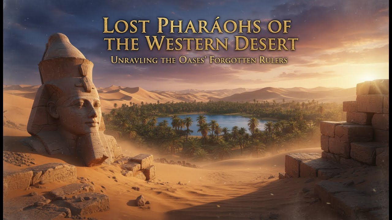 Lost Pharaohs of the Western Desert Unraveling the Oases' Forgotten Rulers