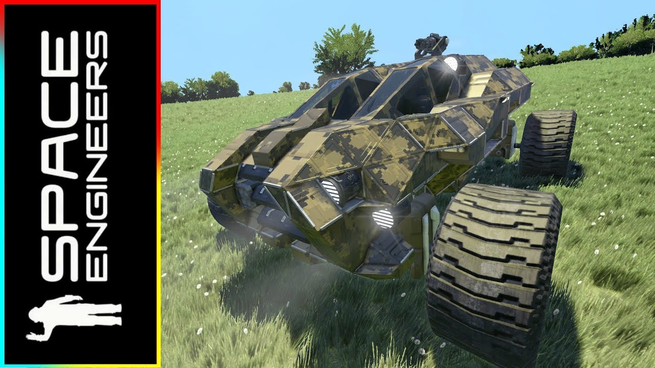 The Hyena X3 - Space Engineers (Vanilla + DLC)