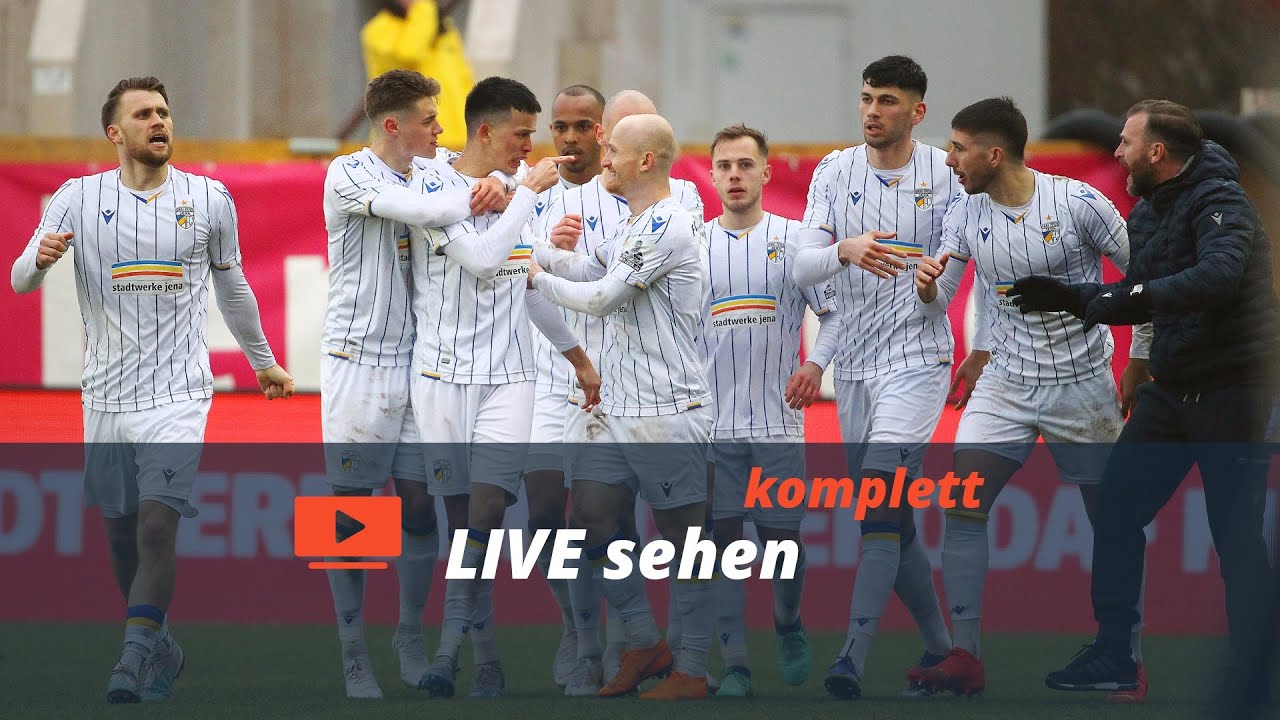 Regionalliga live: FC Carl Zeiss Jena - ZFC Meuselwitz | Sport im Osten | MDR