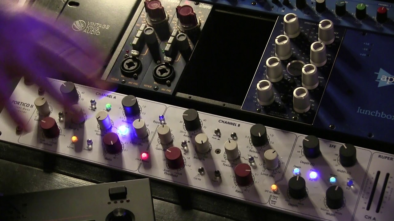 Mastering Studio 2020 in the rack (Rupert Neve MBP)