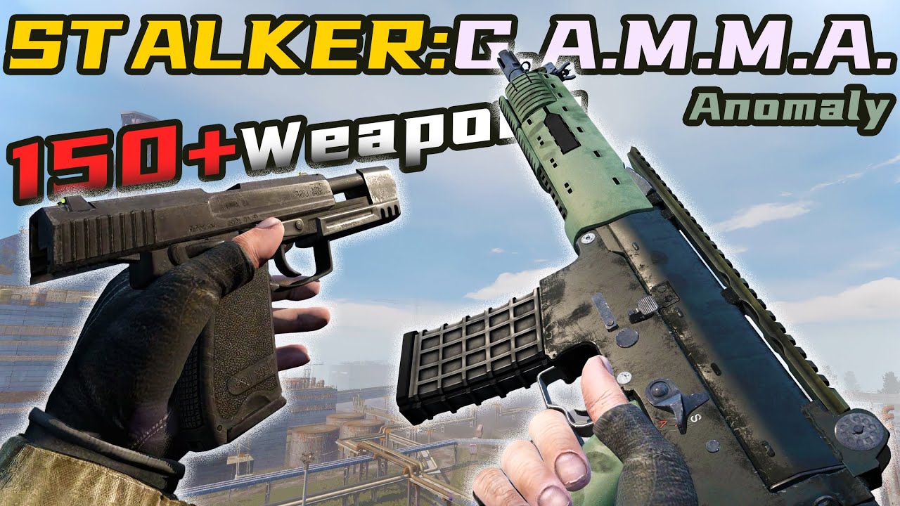 『STALKER: GAMMA』150+ Weapons Showcase 4K | Anomaly