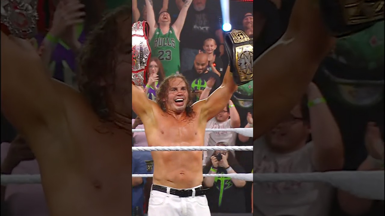 THE HARDY BOYZ WŁAŚNIE TWORZYLI HISTORIĘ!!! 🏆🙌 #NXTShowdown