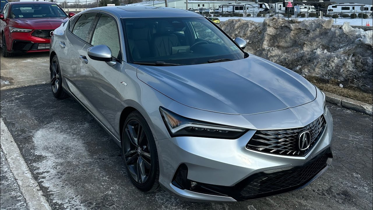 2023 Acura Integra Aspec (Silver in Ebony) #arkoforacura 