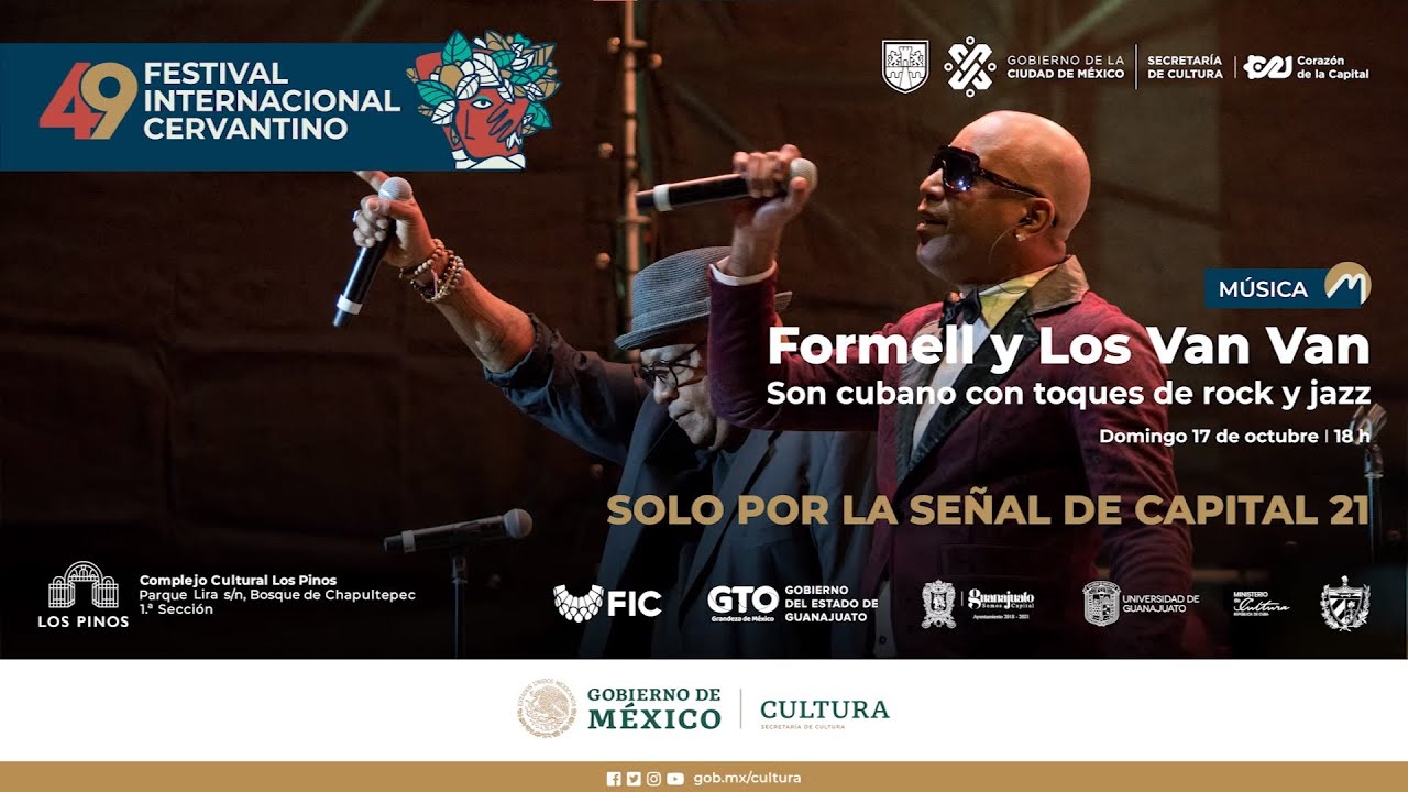 🔴 #EnVivo | No te pierdas a 🎶 Formell y Los Van Van 🎶 desde el Complejo Cultural Los Pinos