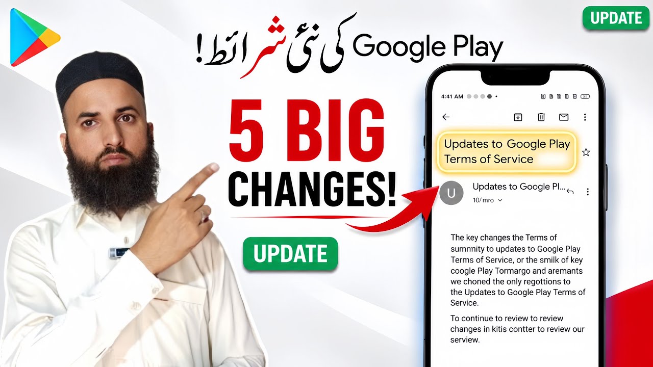 Updates to Google Play Terms of Service | 5 Big Changes Every Android User Must Know (July 2026)