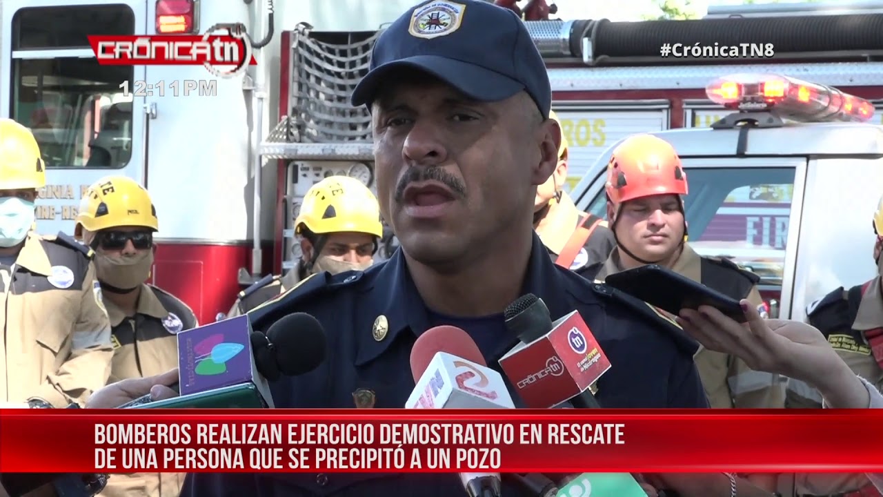 Bomberos Unificados capacitados para cualquier tipo de emergencias - Nicaragua