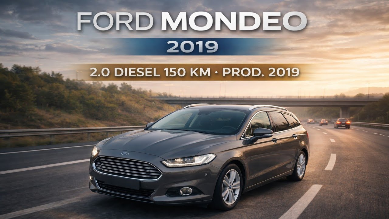 Ford Mondeo 2.0 TDCi 150 KM (2019) – idealny diesel na trasę