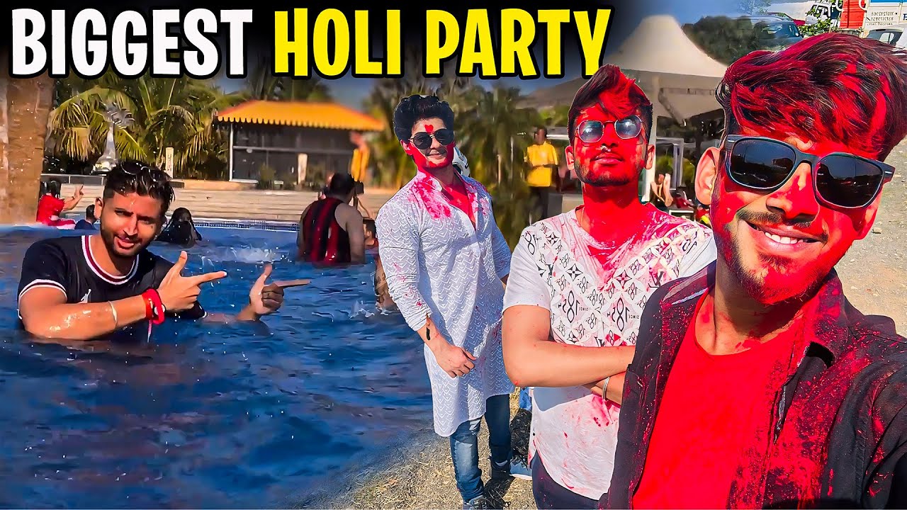 Our Holi Celebration With Friends