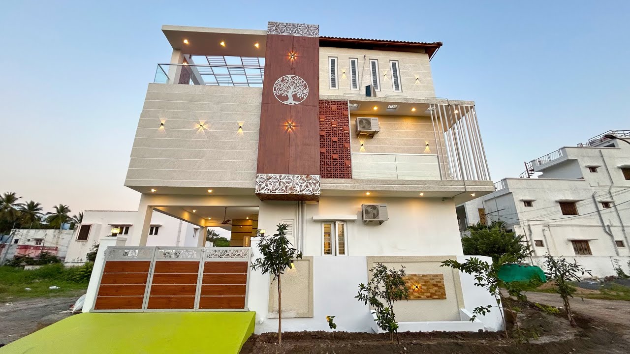 மாளிகை மாதிரி 4BHK வீடு with High Ceiling 🔥🔥 Fully Furnished House Epi-1183