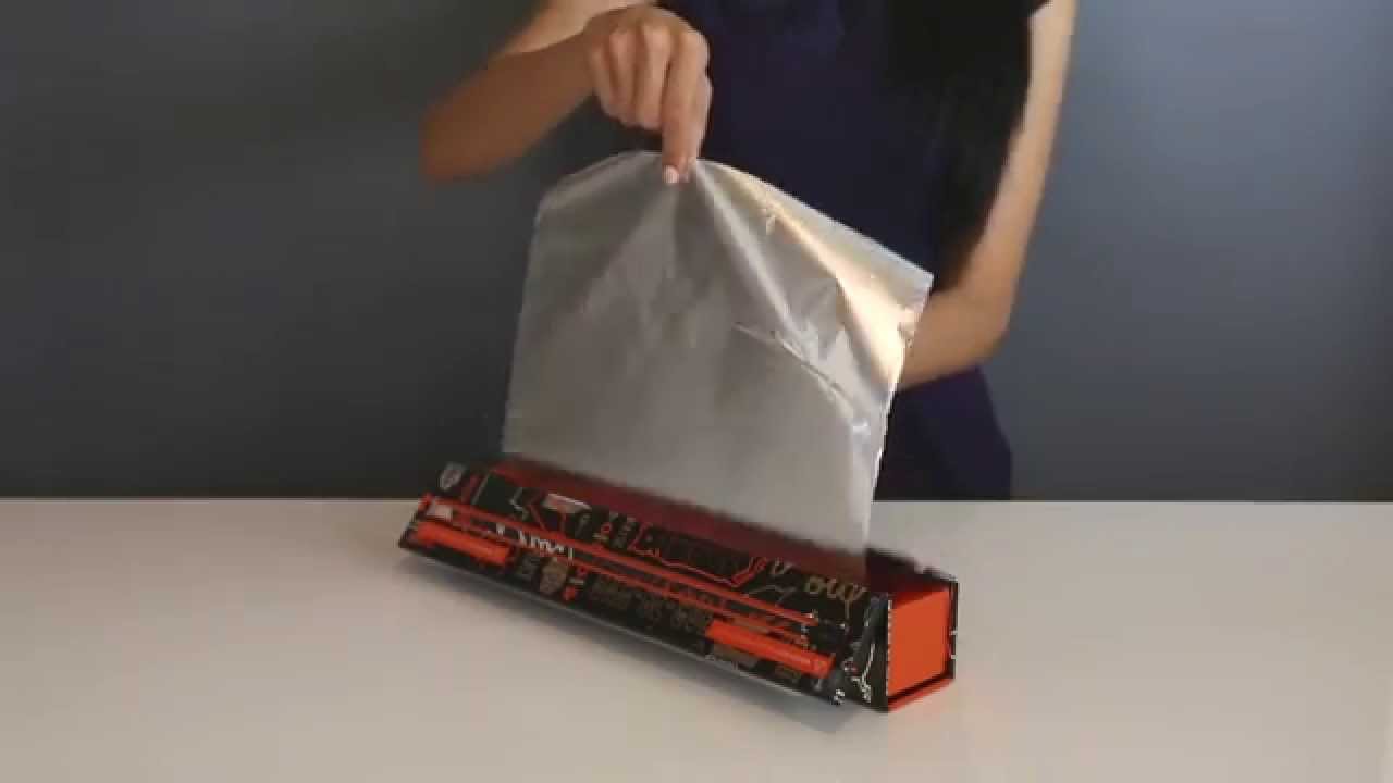 Refilling the ChicWrap Foil Dispenser