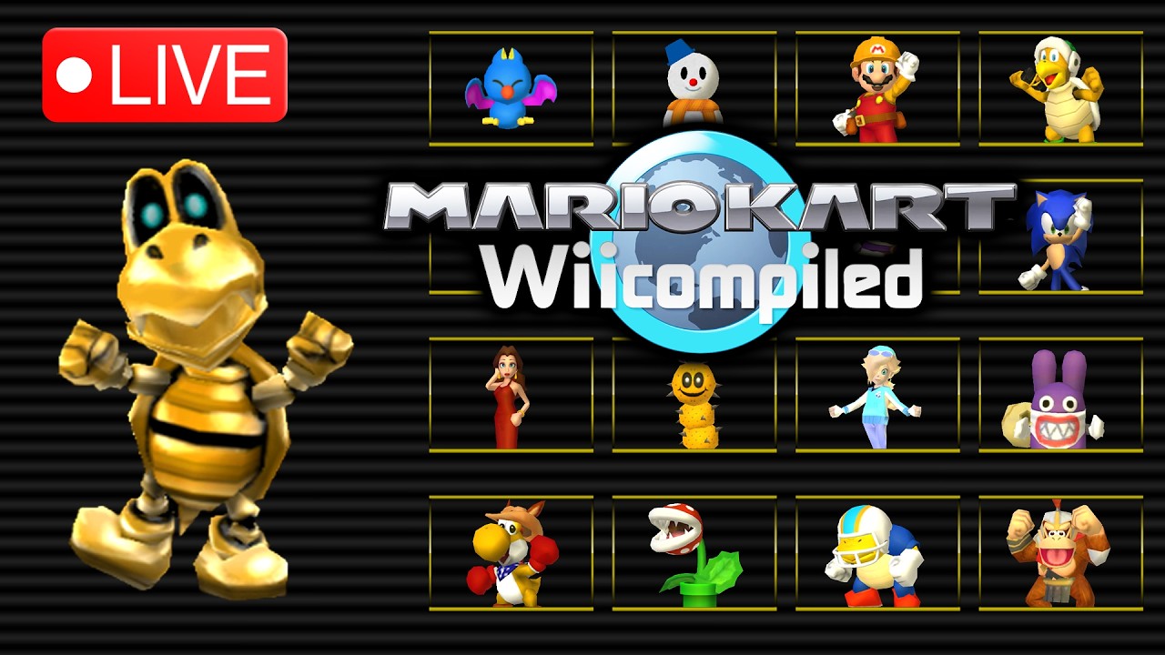Mario Kart Wiicompiled - Day 1