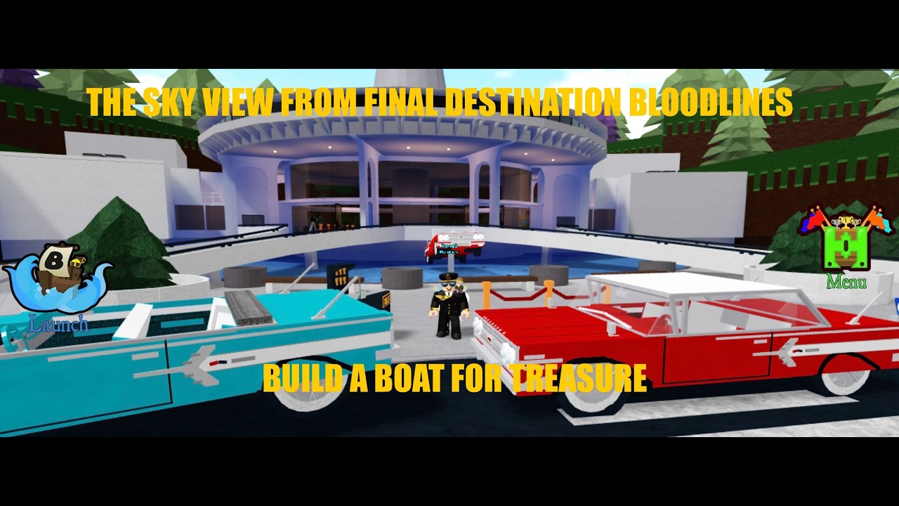 I made Final Destination Bloodlines Tower in Build a Boat For treasure Roblox