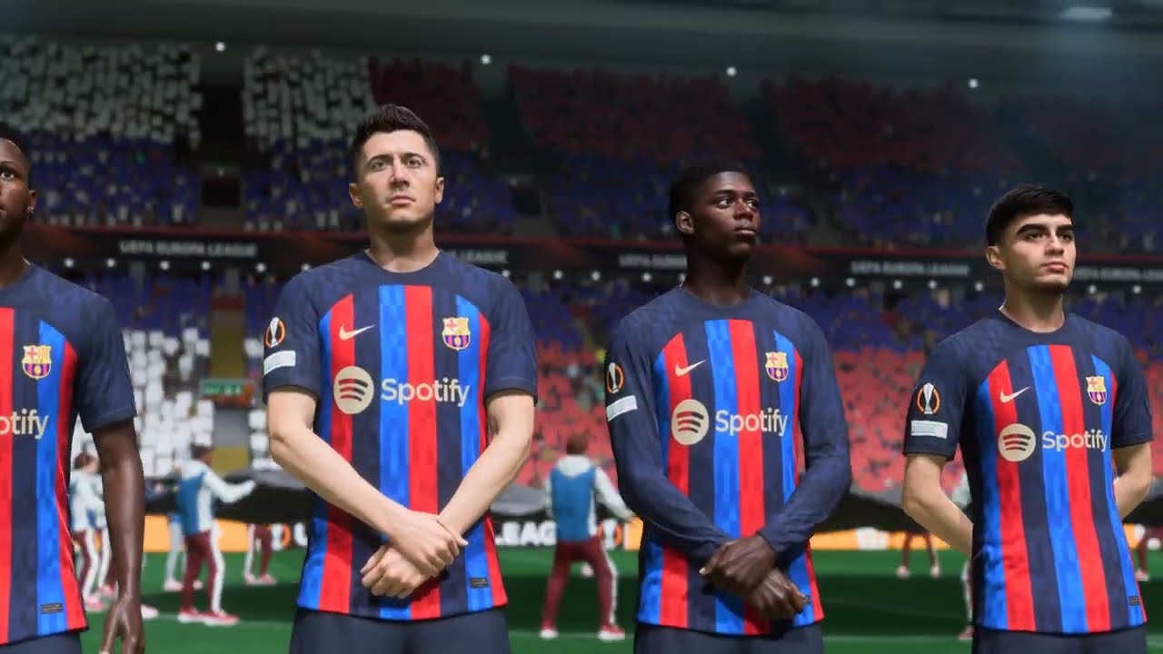 شاهد مباراة نهائي دوري الاوروبي بين برشلونة ضد ريال مدريد فيفا 23 | FIFA 23