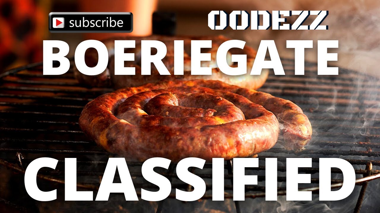 00DEZZ - BoerieGate - Government decides what Boerewors is.