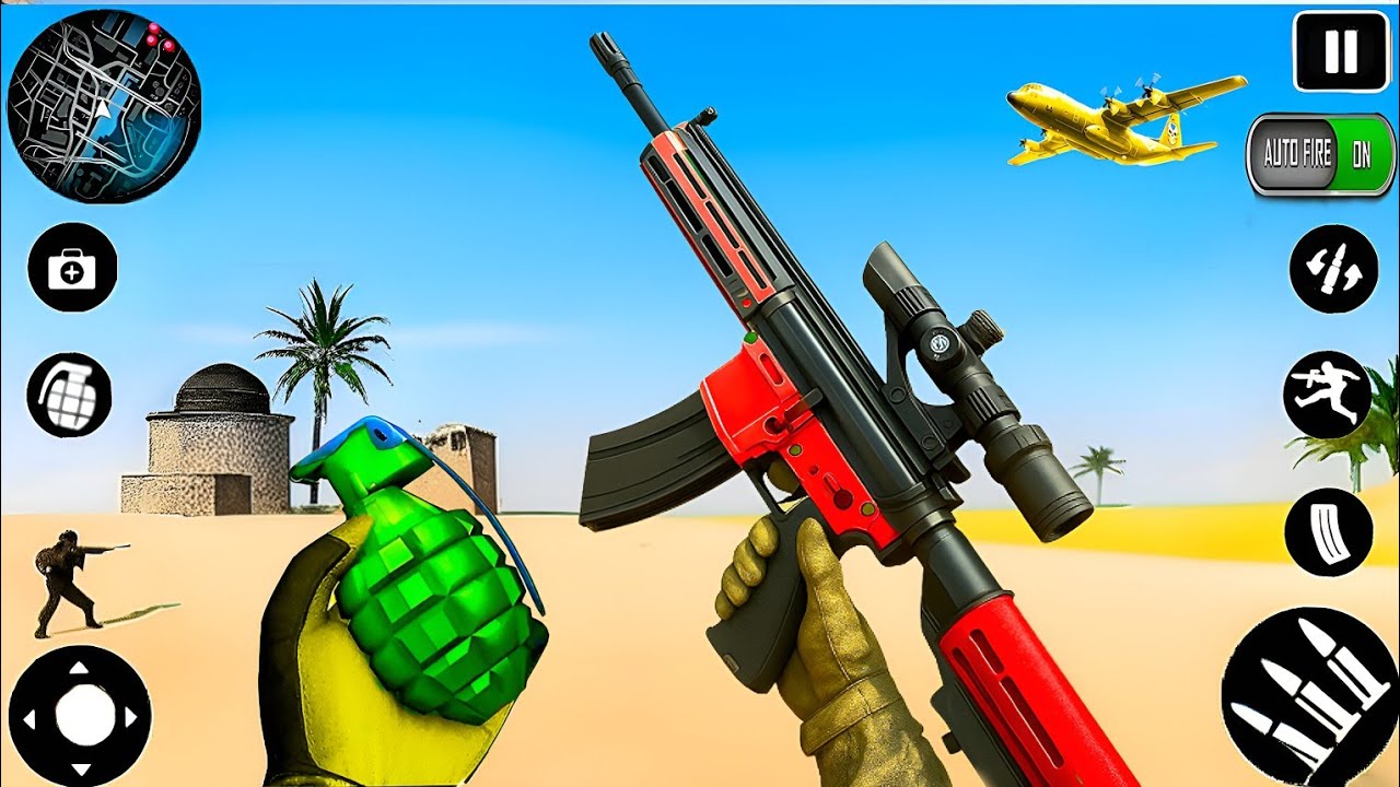 FPS Gun Shooting Game - Commando Survival Game - Android GamePlay