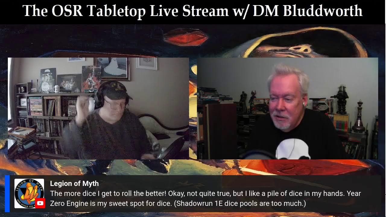 OSR Tabletop w/ DM Bluddworth - Roleplaying the Hard Way
