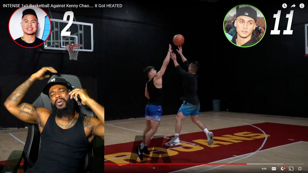 I CALLED KENNY TO TELL HIM THIS IS BAD! MK 1v1 Basketball Rematch.... It Got HEATED