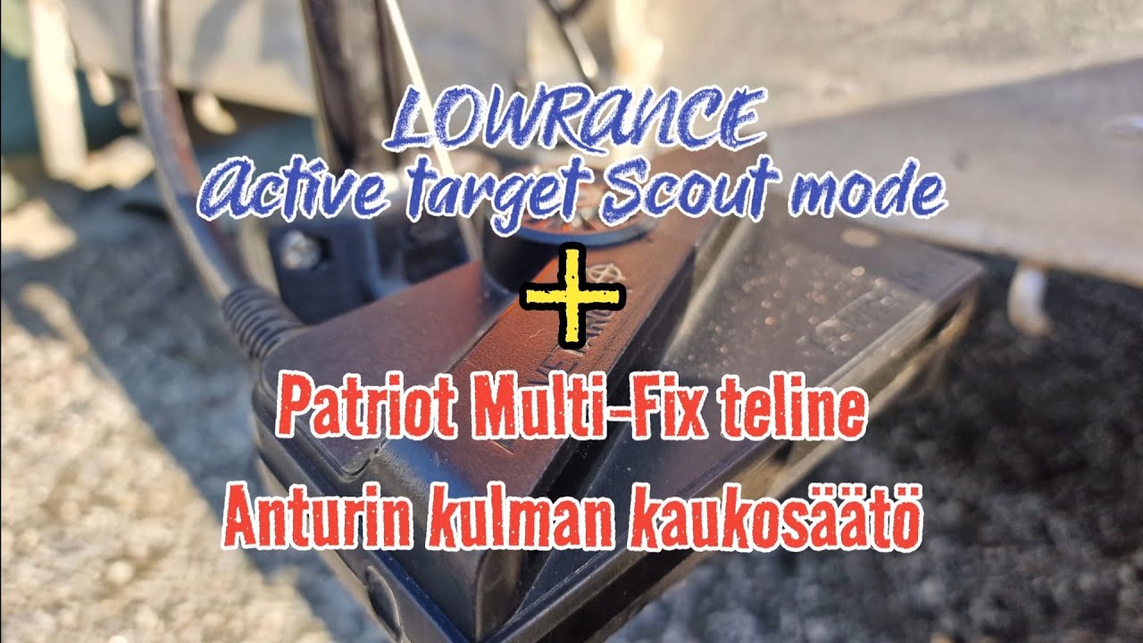 Patriot Multi-Fix + Scout mode kaukosäätö