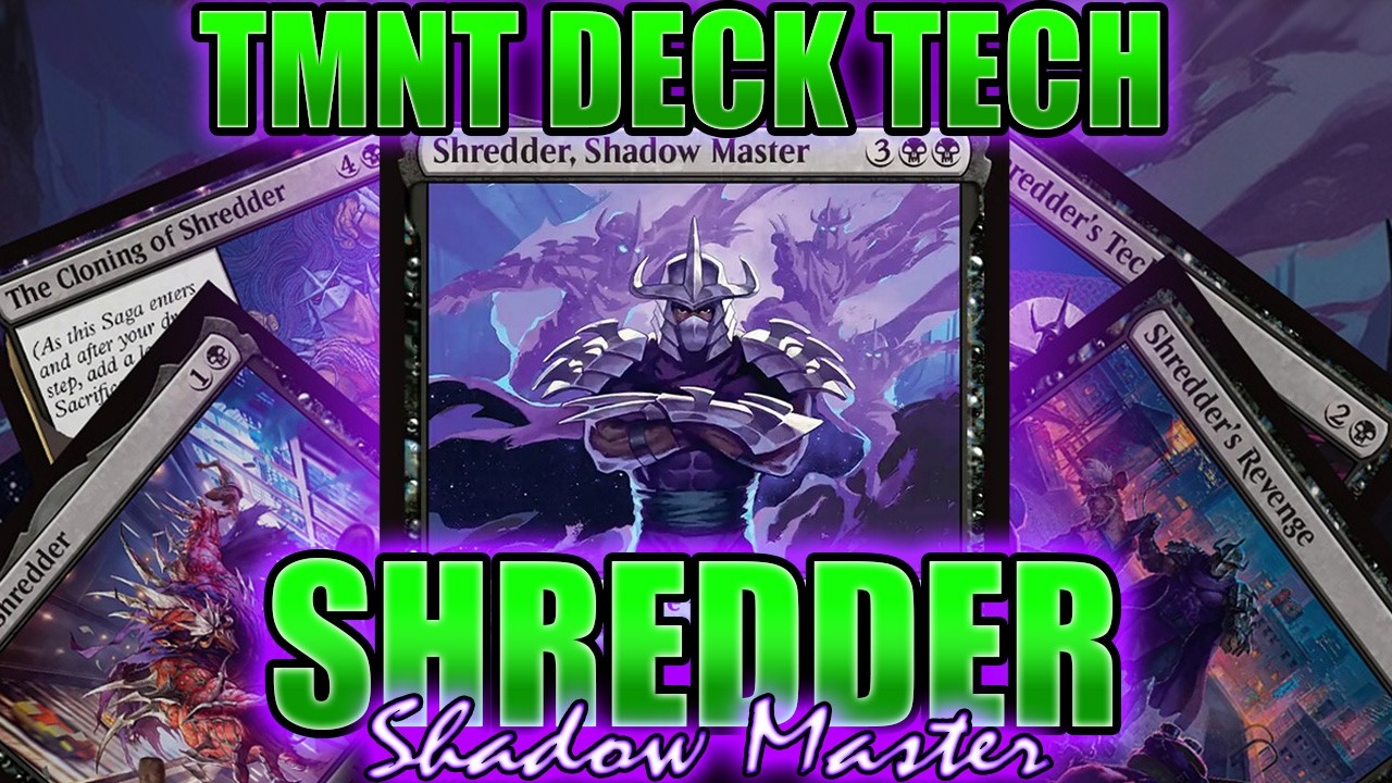 Shredder, Shadow Master - Commander Deck Tech [TMNT]