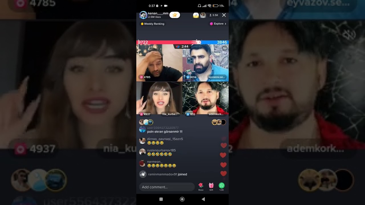 Kənan MM, Nia vs Eyvazov Səfər, Adem Korkmaz