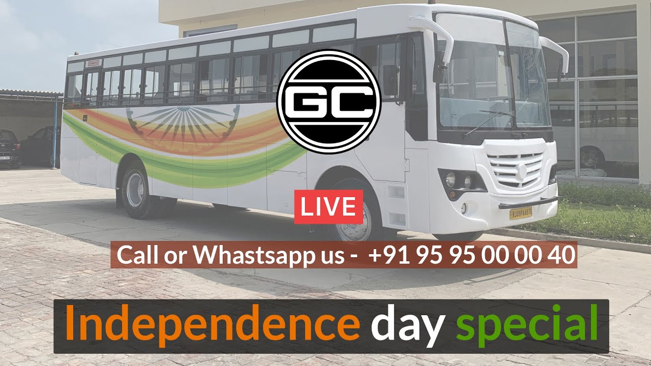 FACTORY TOUR Live from the house of GOBIND COACH (gcbuses) +919595000040