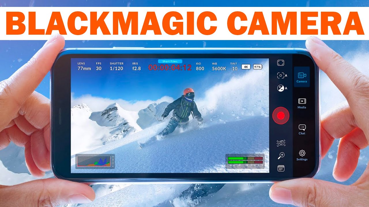 Tutorial COMPLETO BlackMagic CAMERA APP per IOS - TRASFORMA il tuo CELLULARE in una CINEPRESA
