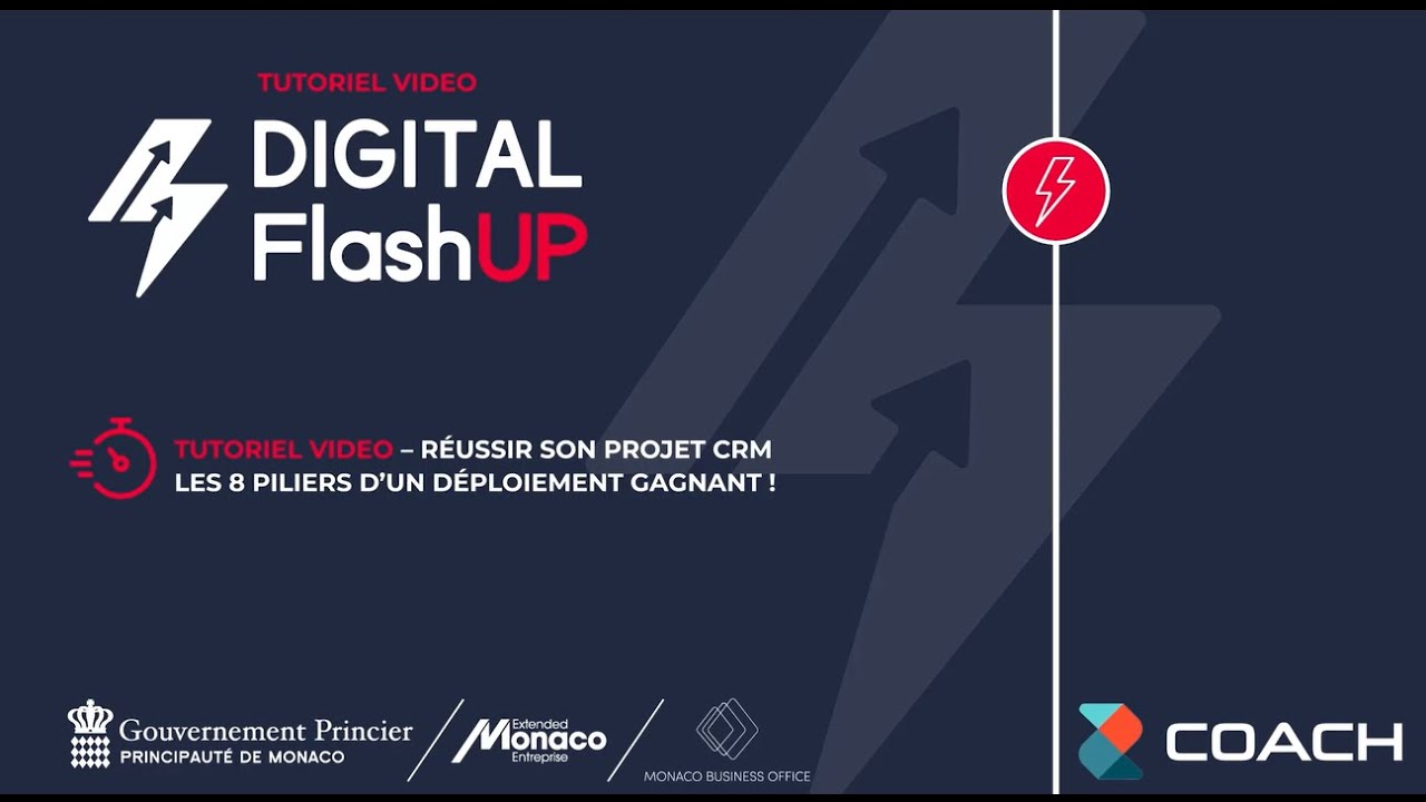 DIGITAL FlashUP – Vidéo pédagogique : Réussir son projet CRM