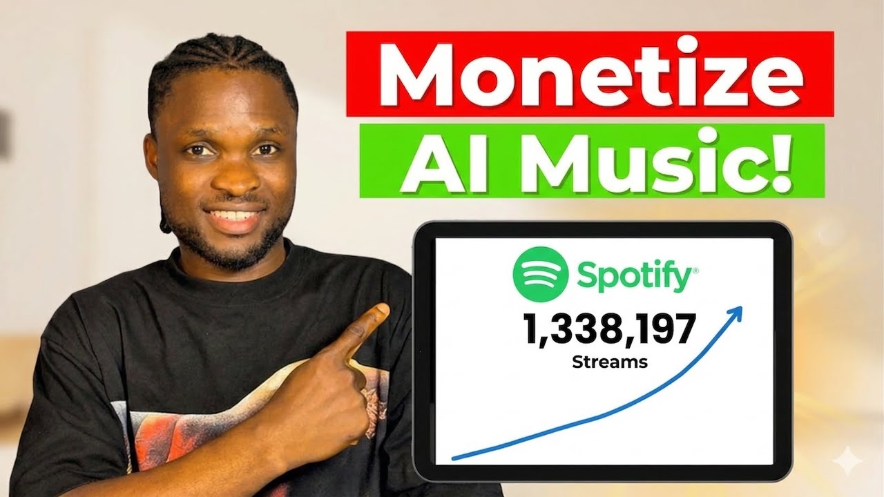 Make Money With AI Music ($3,057/month) | How To Make Money Online!