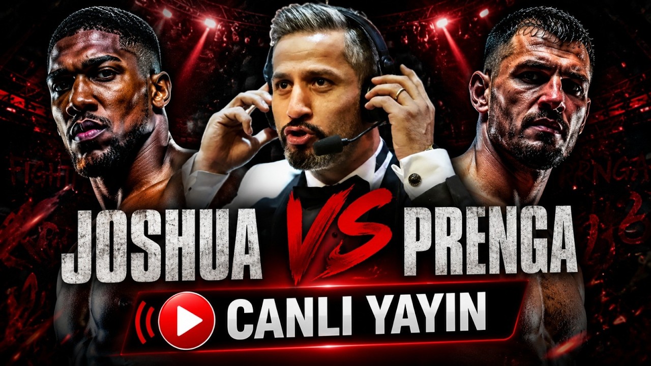 KİM KAZANDI? Anthony Joshua vs Kristian Prenga Boks Ma&ccedil;ı I CANLI T&Uuml;RK&Ccedil;E ANLATIM