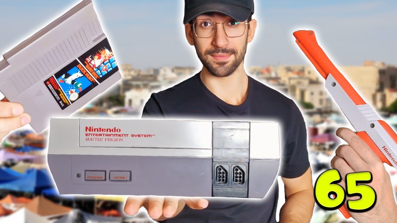 HO TROVATO UN NES AL MERCATINO e TANTI GIOCHI! E65