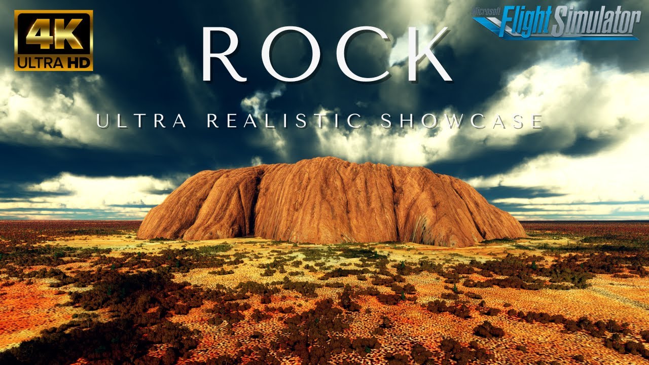 Microsoft Flight Simulator 2020 Rock Formations 4K Ultra Realistic Scenes Ultra HD Graphics