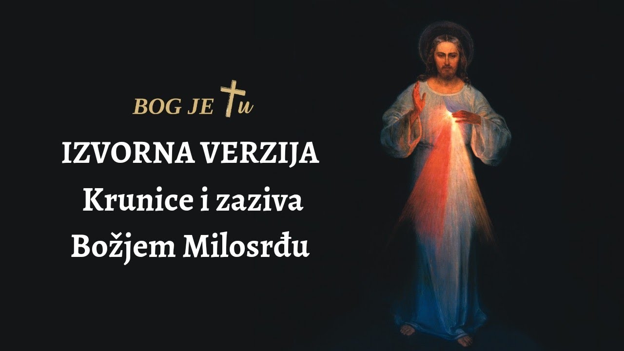 Krunica i zazivi Božjem Milosrđu (Izvorni)