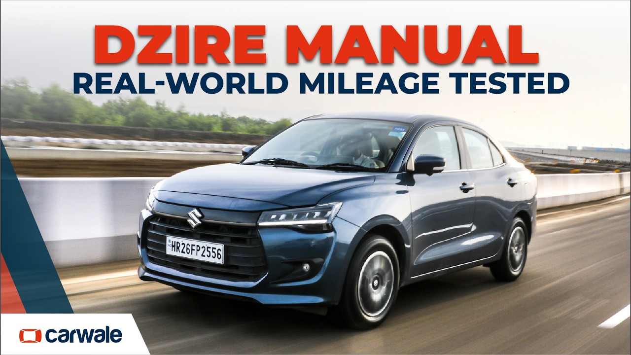 Maruti Dzire Manual Fuel Economy Tested | Claimed vs Real Mileage