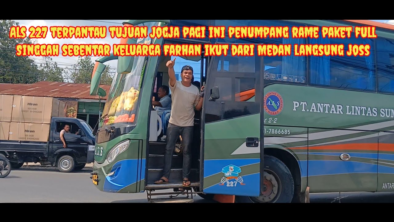 Als 227 terpantau menuju Jogja Penumpang rame paket full # Singgah sebentar lagsung joss to Jogja