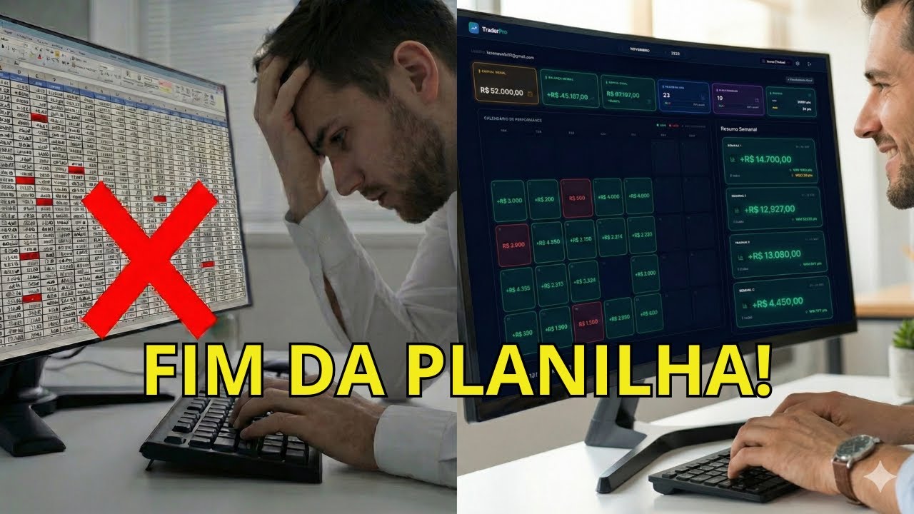 Adeus Planilha: A nova forma de gerenciar day trade em 2026