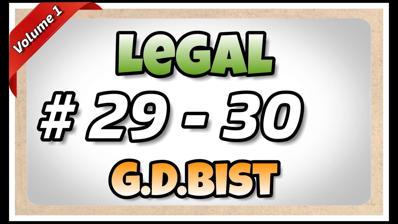 № 29-30 | 115 слов в минуту | Юридический | Г.Д.Бист | Том 1