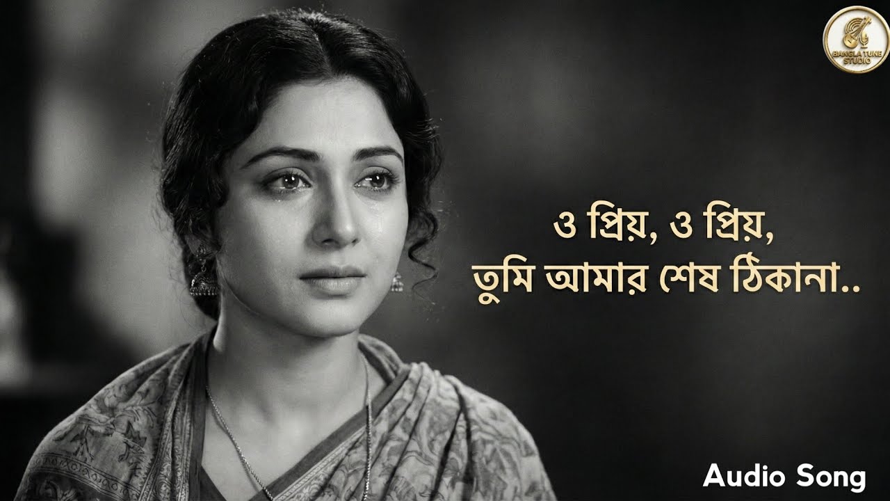 ও প্রিয় ও প্রিয় তুমি আমার শেষ ঠিকানা | Bengali Romantic Song | Old Is Gold | Bangla Tune Studio |