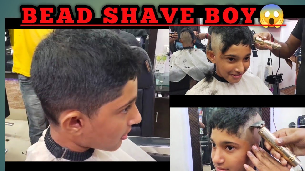 Head Shave Boy // Means Head Shave //😱😱 #Bubunhaircutshort #hair #hairstyle #bubun