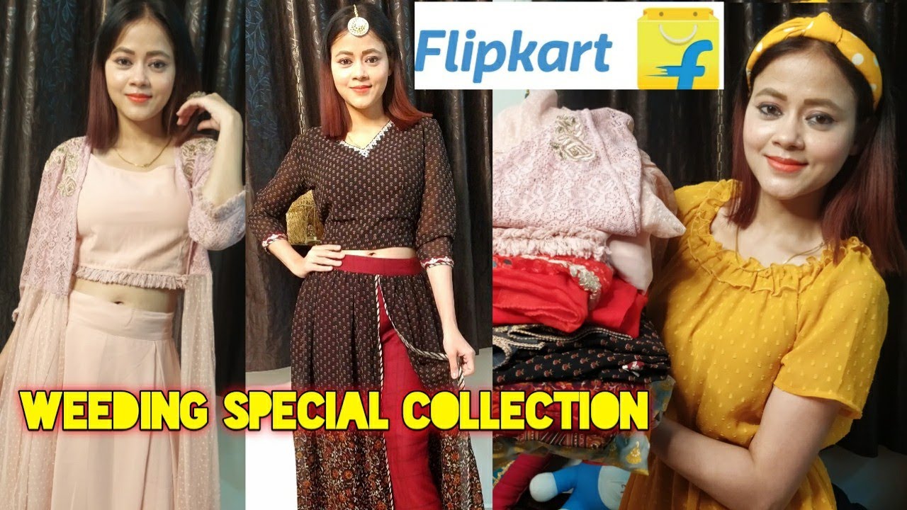 Flipkart Designer Partywear Haul⚡Online designer Gowns/Skirt/Suit/Kurti/partywear Dress#FlipkartHaul