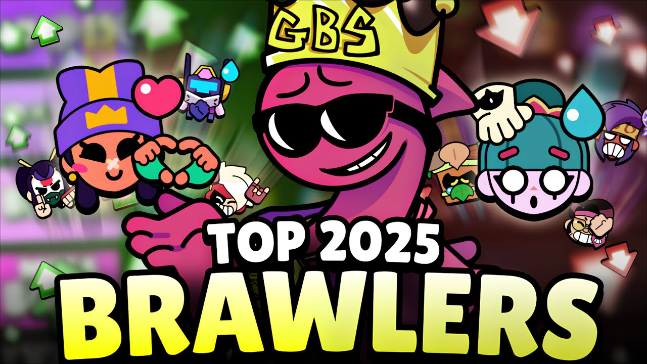 ESPECIAL! TODOS OS BRAWLERS DE 2025 de PIOR ATÉ MELHOR! #brawlstars