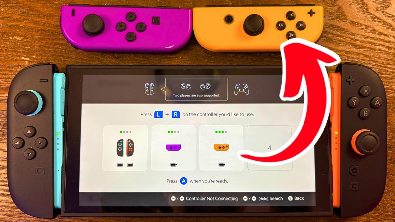 Как использовать старые контроллеры Switch с вашей Nintendo Switch 2!